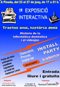 Exposición de informática del 23 al 28 de junio en Pineda de Mar